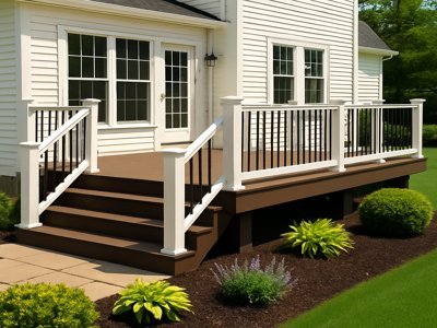 Beautiful Composite Deck In Vancouver, Wa.